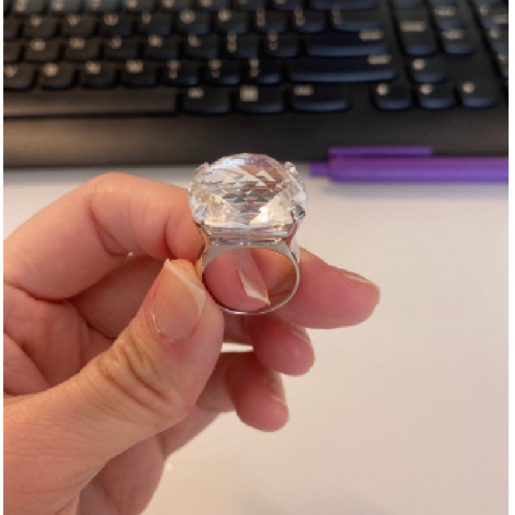 Size 52 6 New Genuine Swarovski Brand Merlin Ring